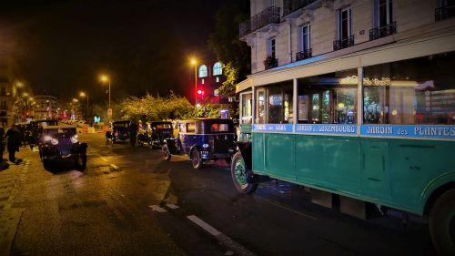 Tournage avec notre bus parisien