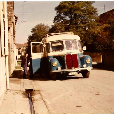 La dernière sortie du vieux saurer, se sera pour les vendanges en octobre 1969.