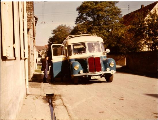 La dernière sortie du vieux saurer, se sera pour les vendanges en octobre 1969.